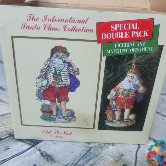 The International Santa Claus Collection Australia Old St. Nick Double Pack 1997 - Picture 2 of 8